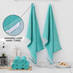 Homaxy Premium Kitchen Towels, Large Cotton Kitchen Hand Towels, Flat and Terry - Image 3