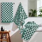 Jacquotha Green Hand Towels 4 Pack, Cotton Decorative Bathroom Hand Towel & - Image 8