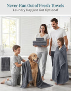 24-Piece Premium Towel Sets for Bathroom - Image 4
