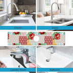 Kitchen Sink Splash Guard Faucet Mat Super Absorbent Fast Drying Mat Sink - Image 4