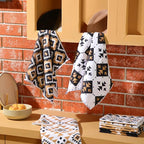 Breling Set of 6 Western Aztec Kitchen Towels Vintage Themed Dish Towel - Image 6