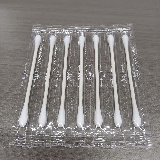 Cotton Swab Individually Wrapped, Double Tipped Cotton Tips - Image 4