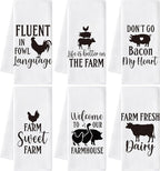 GROBRO7 Farm Animals Hand Towel by GROBRO7