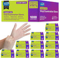 Inspire Exam Medical Clear Vinyl Disposable Gloves by Inspire
