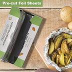 Aluminum Foil Sheets, 9 x 10.75 inch, 1000 Sheets, Pop-Up Dispenser, High Temp - Image 2