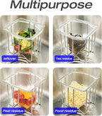 Kitchen Sink Strainer with Sink Basket Holder and 200 Strainer Net Bags - Image 5