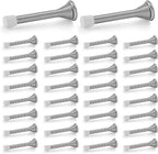 Ravinte Door Stoppers, 36 Pack Satin Nickel Spring Door Stops by Ravinte