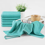 Homaxy Premium Kitchen Towels, Large Cotton Kitchen Hand Towels, Flat and Terry - Image 6