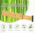 6PCS Bamboo Drawer Dividers - Image 3