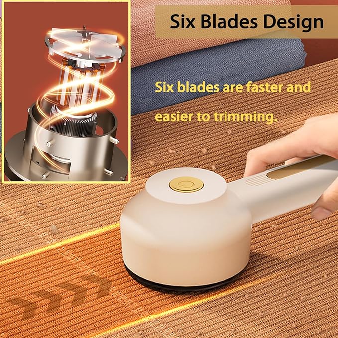 Electric Lint Removers, Rechargeable Fabric Shaver - Image 4