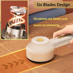 Electric Lint Removers, Rechargeable Fabric Shaver - Image 4