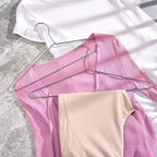 Amber Home 30 Pack Heavy Duty Metal Shirt Coat Hangers, Stainless Steel Clothes - Image 6