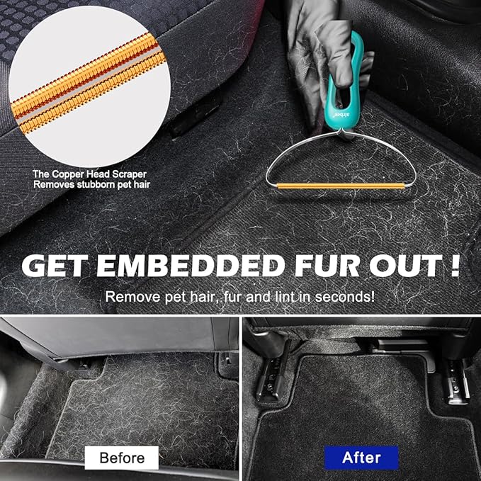 Pet Hair Remover 3-Pack, Dog Cat Hair Remover, Lint Shaver Cleaner Pro - Image 2