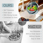 4-1 Strainer Bowl with Lid Set - Image 4