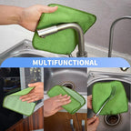 KinHwa Kitchen Washcloths for Dishes Absorbent Microfiber Dish Cloths Quick Dry - Image 5