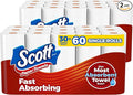 Scott Paper Towels, Choose-A-Sheet, 30 Double Rolls = 60 Regular Rolls by Scott%C2%AE