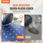 VEVOR Ironing Board with Bottom Storage Tray, Thickened 4 Layers Iron Board - Image 2