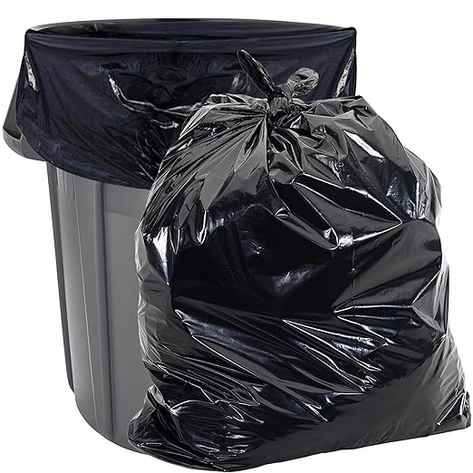 Aluf Plastics Heavy Duty 55 Gallon Trash Bags by AlufPlastics