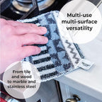 Skoy Scrub, 1-Piece Reusable, Non-Scratching Dish Scrubber - Image 3