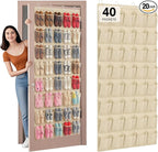 40-Pocket Over the Door Shoe Organizer by Unknown