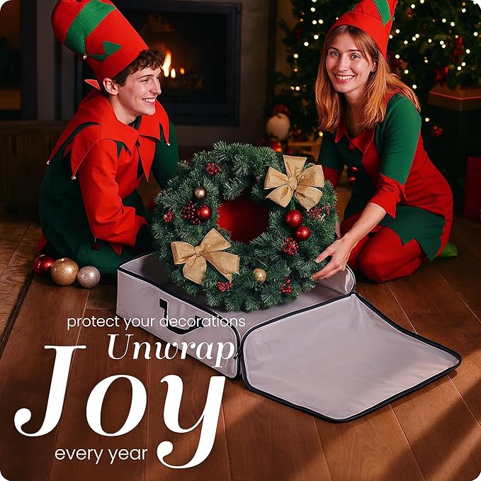 Handy Laundry 5-Pack Wreath Storage Bag - Image 2