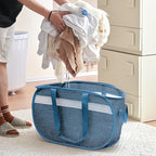 Collapsible Laundry Baskets, Foldable Tear Proof Pop Up Hamper - Image 2