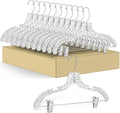 Quality Clear Plastic Skirt Hangers by QualityHangers