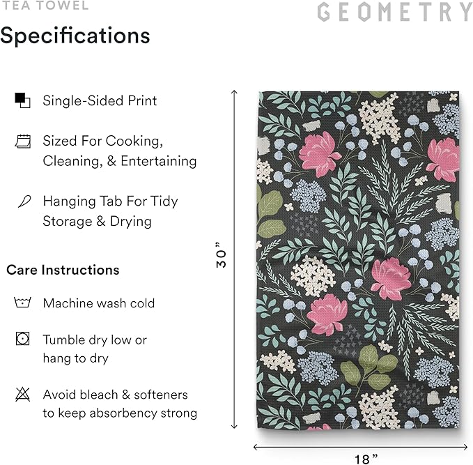 GEOMETRY Kitchen Tea Towels - Image 6