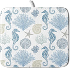Blue Coral Dish Drying Pad 18 x 24 Inch by APORTT