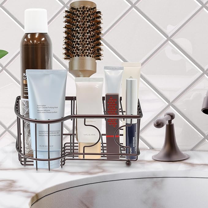 Simple Houseware Multi-Functional 6 Slots Toothbrush Holder - Image 7