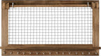 Rustic Jewelry Organizer with Bracelet Rod Wall Mounted - Image 9