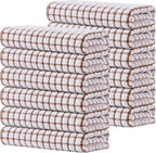 Kitinjoy Cotton 12 Pack Terry Kitchen Towels, 16 x 25 Inches Super Soft and by Kitinjoy