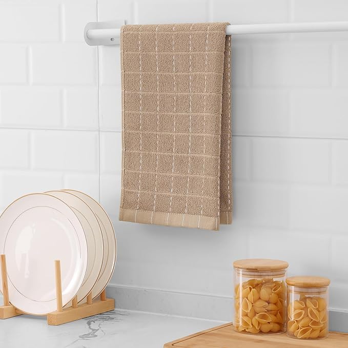 Mordimy 100% Cotton Terry Cloth Kitchen Towels, Super Soft and Absorbent Dish - Image 8
