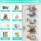 HapiRm Over Door Organizer Storage - Image 4