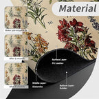 Kitchen Sink Splash Guard，Vintage-wildflowers Faucet Mat Sink Gadgets-Super - Image 4