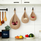 Honeydak Boho Decor Hanging Wall Baskets - Image 6