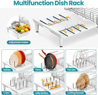 TOOLF Expandable Dish Rack, Dish Drying Rack - Image 4