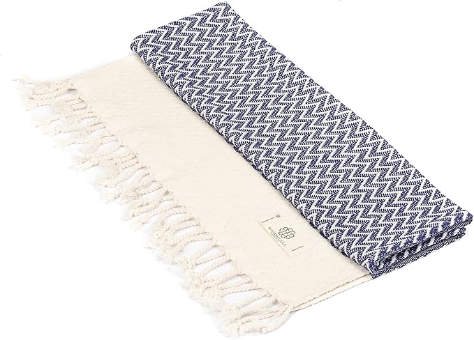 Madamelique Exclusive Hand Towels Set of 2-18 x 40 Inches - Image 3