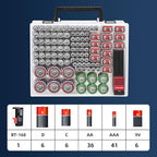 RISOU Battery Organizer Storage Case, Stores More Than 95 Batteries - Image 2