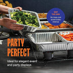 Aluminum Pans 9x13 Disposable Aluminum Foil Pans Large Baking Pan Trays - Image 6