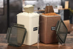 WHITE FEATHER SUPPLIES 2 PC Large Flour Sugar Storage Containers - Image 8