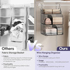 SWTYMIKI Hanging Closet Organizer Storage - Image 6