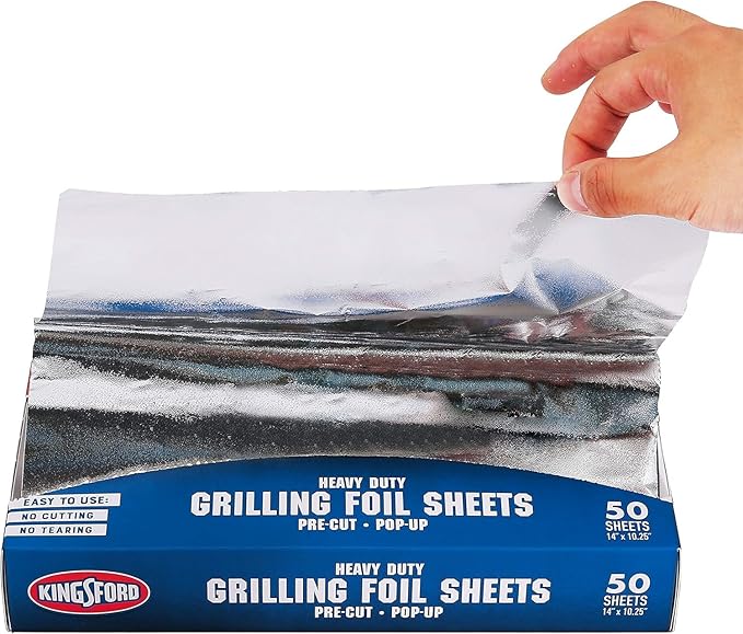 Kingsford Heavy Duty Pop-Up Grilling Foil Sheets - Image 4