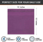Homaxy 100% Cotton Dish Cloths, 8 Pack - Image 5