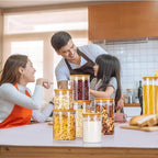 Vtopmart Glass Food Storage Jars, 7 Pack Kitchen Containers - Image 7