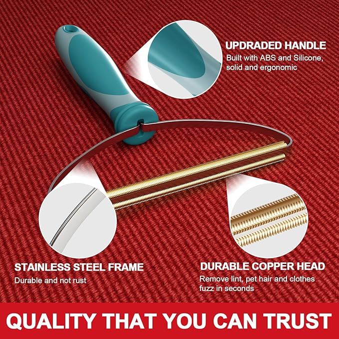 Dog Cat Hair Remover for Deep Cleaning, Lint Cleaner Pro, Pet Fur Removal Tool - Image 5