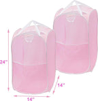 Simple Houseware Mesh Pop-Up Laundry Hamper Basket - Image 6
