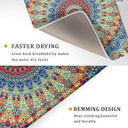 Bohemian Mandala Dish Drying Mat - Image 3
