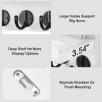 Key Holder for Wall, Decorative Key and Mail Holder - Image 3