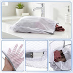 3Pcs 22" x 15" Mesh Hanging Laundry Bags - Image 3